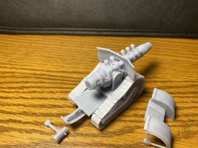 Renault Pattern Gravity Cannon 3D print model