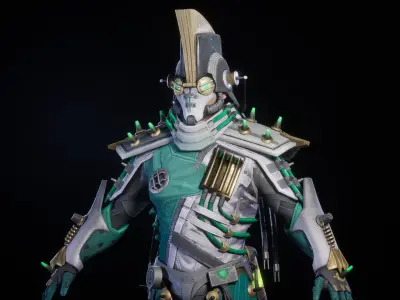 DOCTOR PUNK 3D MODEL 3D model