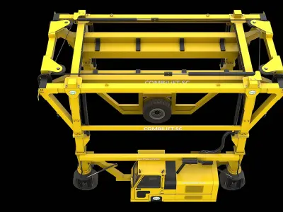  Combi-SC Straddle Carrier - Yellow 