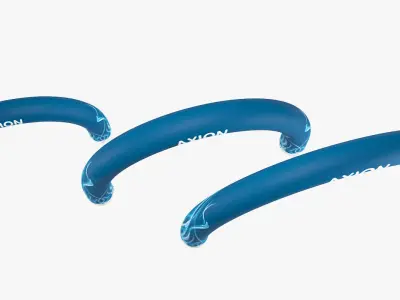 Rounded inflatable arch Axion 3D model