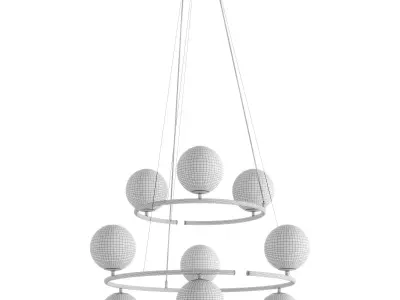 TK Lighting 6845 Anabelle pendant lamp 3D model