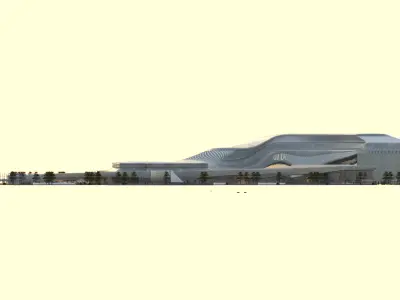 Building model 3D model