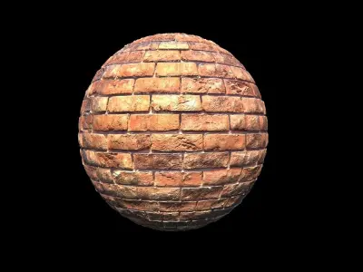 PBR - Brick Wall Tileable Texture Texture