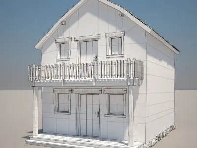 Caroon House 09 3D model