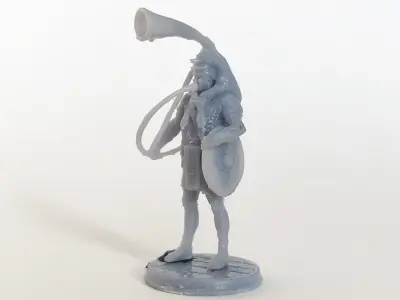 Cornicen 1 idle 3D print model