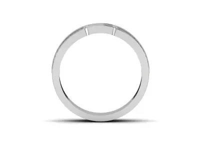 Diamond Ring For Women 3d Print Model 3D print model 22