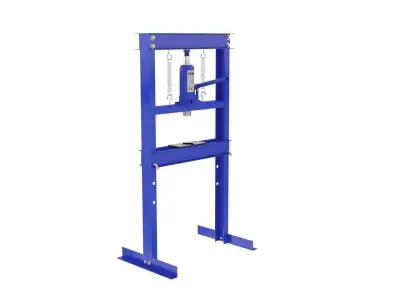 20 ton hydraulic shop press manual metal garage floor machine 3D model