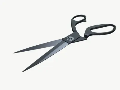 Scissor Low-poly 3D model
