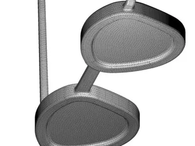 Stylish Spectacles 3D print model