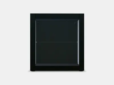 BESTA Shelf unit with glass door 14 3D model purchase