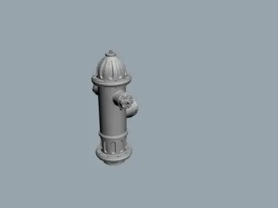 Fire Hydrant 3D model