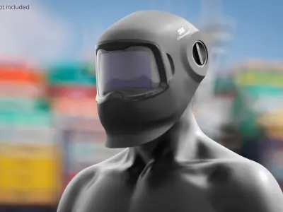  Speedglas G5 02 Welding Helmet 3M on Mannequin 