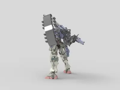 Gundam 00 Orc Mode 3D model