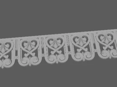 dekor ornament 3D model 47
