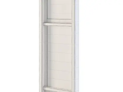 Factory Side Wall 3D model