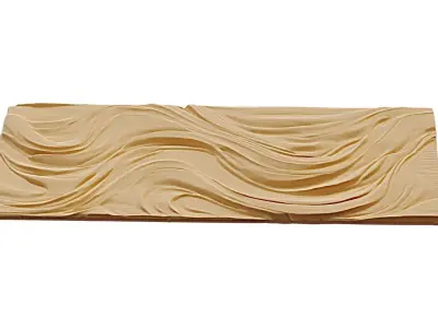 decor set wall panel relief mural CNC 21 3D print model purchase