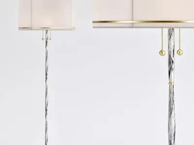 Dodger Floor Lamp Arteriors 3D model