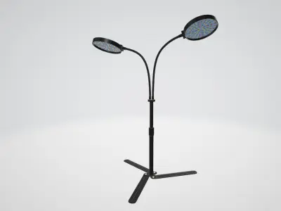 Indoor Plant Grow Light Low-poly 3D model