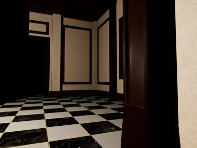 UE4-UE5-FBX-Modular Wall Pack 1 Low-poly 3D model