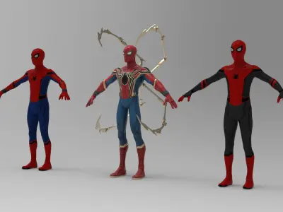 Spiderman Far from home 3D model