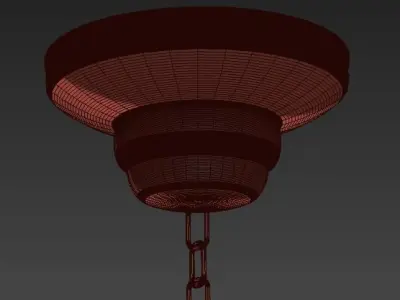 Cyan Design Alexandra 9 Light Chandelier 3D model