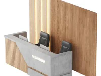 Contemporary Reception 06 3D model