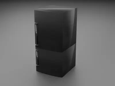 freezer Low-poly 3D model