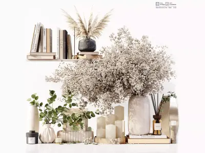 Decorative Set 142 3D model