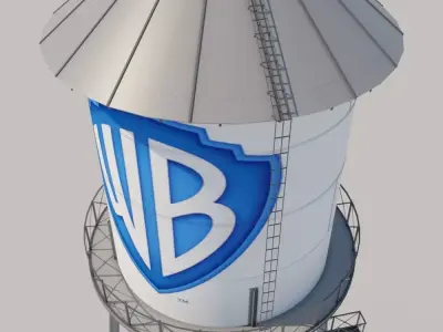 WARNER WATER TOWER 3D model