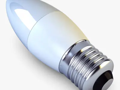 LED lamp v 3 3D model