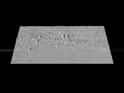 Philadelphia 3D Printing stl file 3D Model of Philadelphia 3D print model