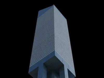 Citigroup Center - NYC Low-poly 3D model
