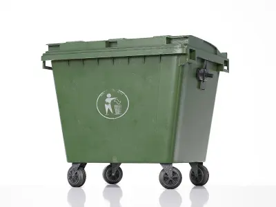  Wheelie Bin 3D model