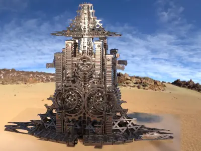 After Fallout Elite Tower 1 3D model