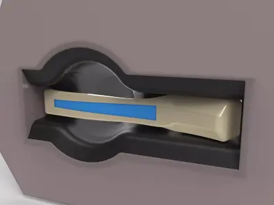 Inside Door Handle 3D print model
