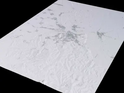 Belgrade Serbia City Landscape 3D Model 3D model