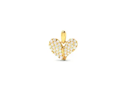 Diamond Pendant 3D print model 2