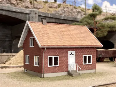 BUILD-0048 Villa Lindtstrasse H0-scale 3D print model