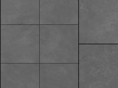 Yurtbay Seramik Cumulus Anthracite 800x800 3D model