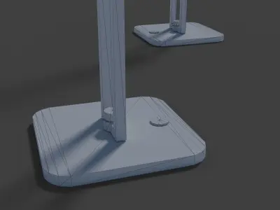 Desk Lamp Low-poly 3D model