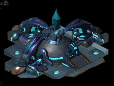 Crystal - Energy 02 3D model