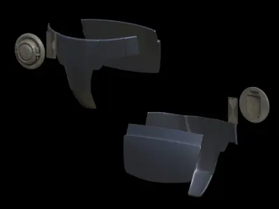 Bat Mando armor 3d print files 3D print model