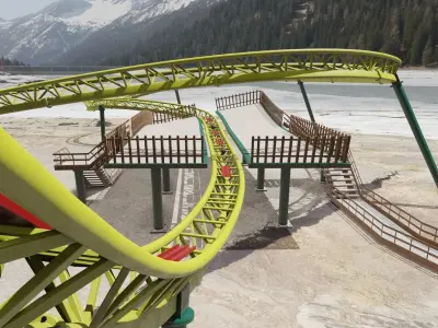 Rollercoaster  3D model