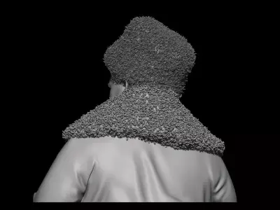 Taras Shevchenko Realistic Bust 3D print model