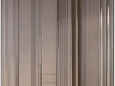 WALL PANEL NO5 A 3D model