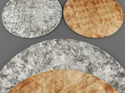 Boconcept rugs collection 04 Low-poly 3D model