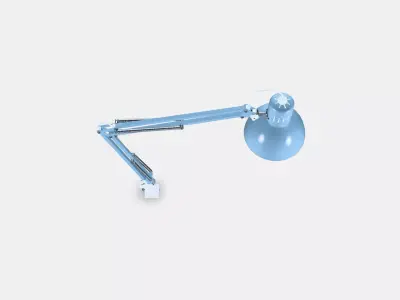 TERTIAL Work lamp 1 Low-poly 3D model