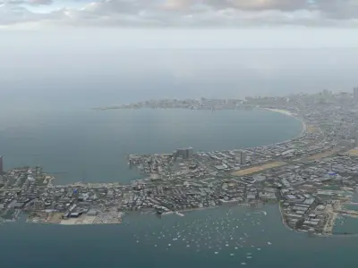 Mumbai India 3D model