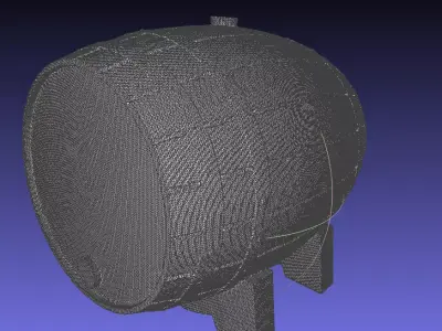  Oak barrel  Free 3D print model