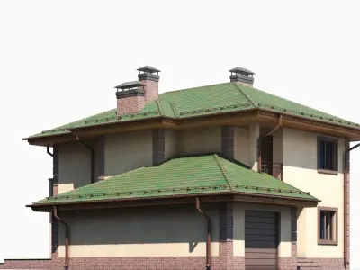Residential House 25 3D model